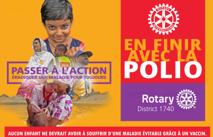 QU'EST CE QUE LA POLIO ?
Si vous voulez nous aider a éradiquer le POLIO ....
